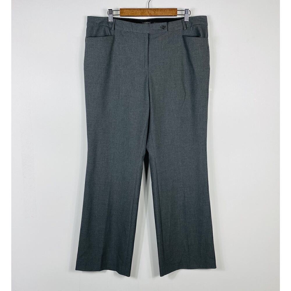 Talbots Size 16 Signature Dress Pants Gray Career Business Work - Picture 1 of 4
